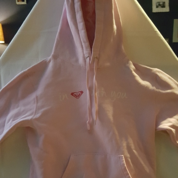 Pink Roxy hoodie - Picture 2 of 2